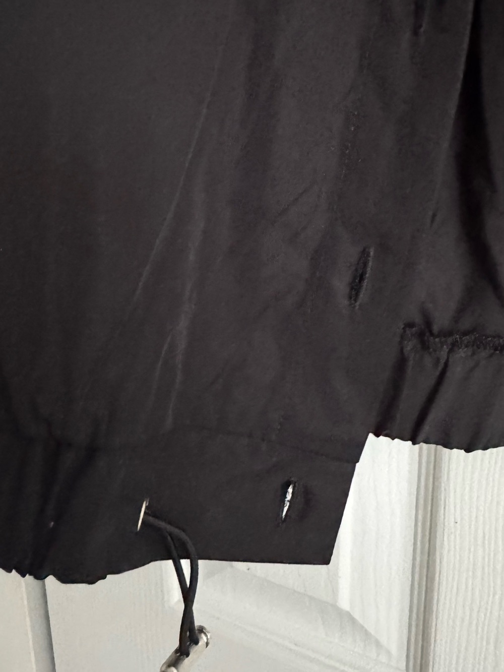 Black Button-Front Jacket - Extra Large - Picture 7 of 10
